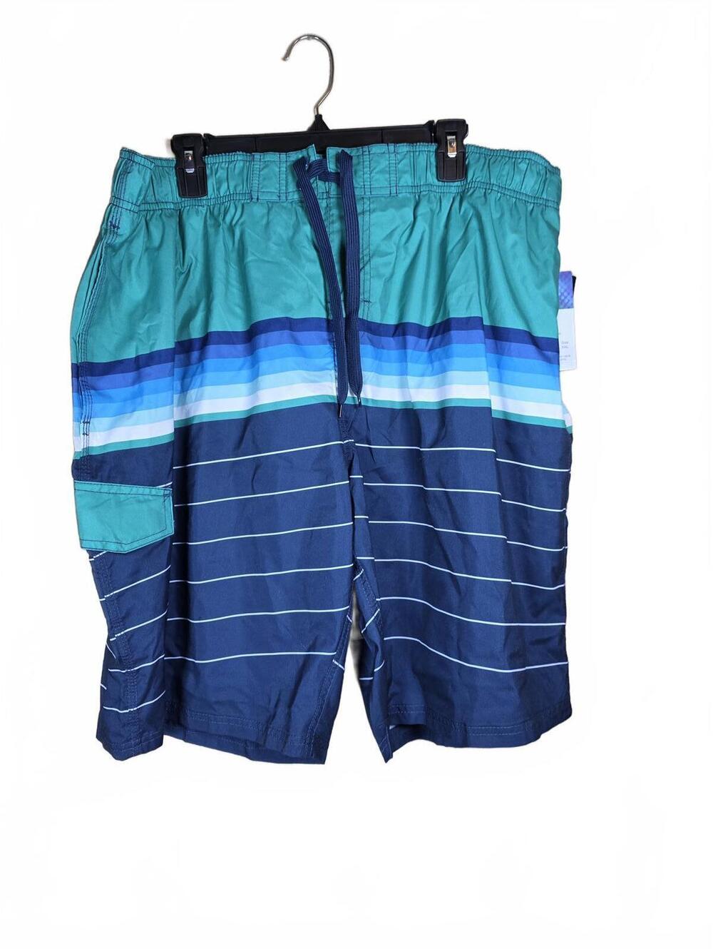 KANU SURF MEN’S INFINITE QUICK DRY SWIM TRUNKS ICONIC NAVY SIZE XXL